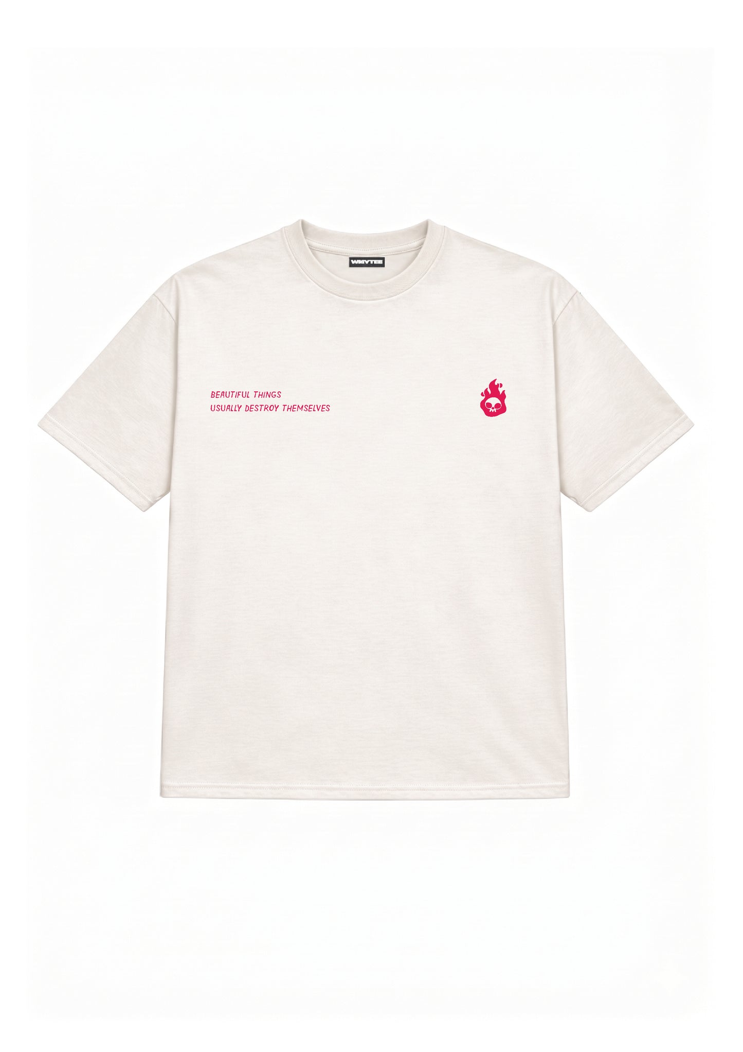 Beauty destroy itself tee