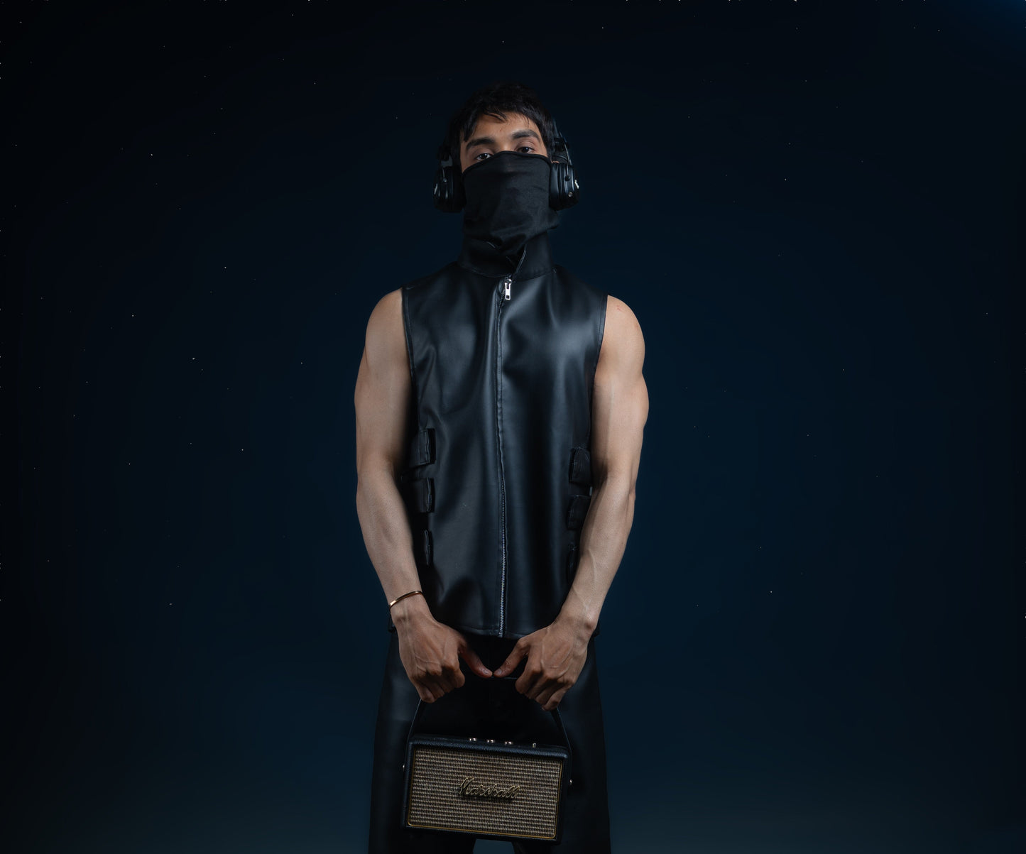 SUPER AETOM LEATHER VEST