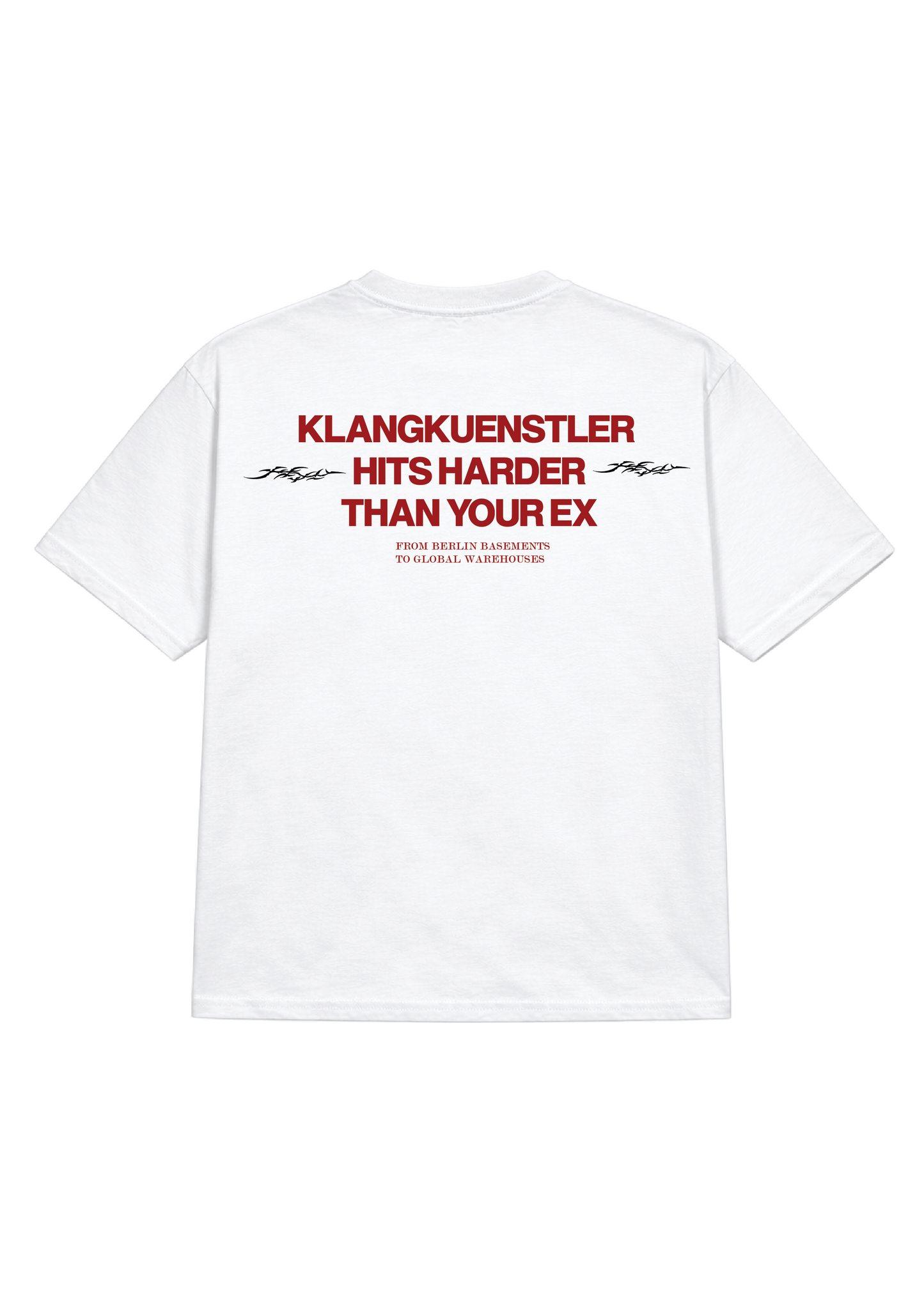 Klang Hit Harder Tee (Oversized fit)