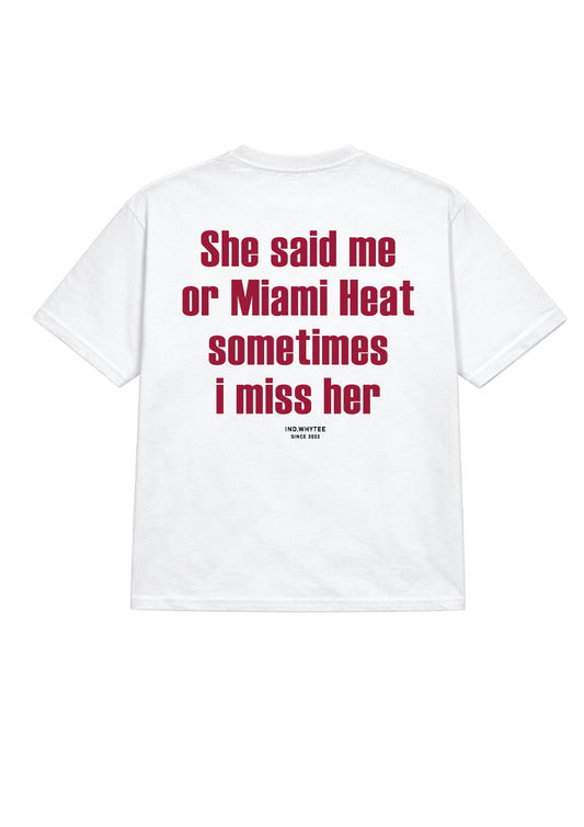 Miami heat or her tee