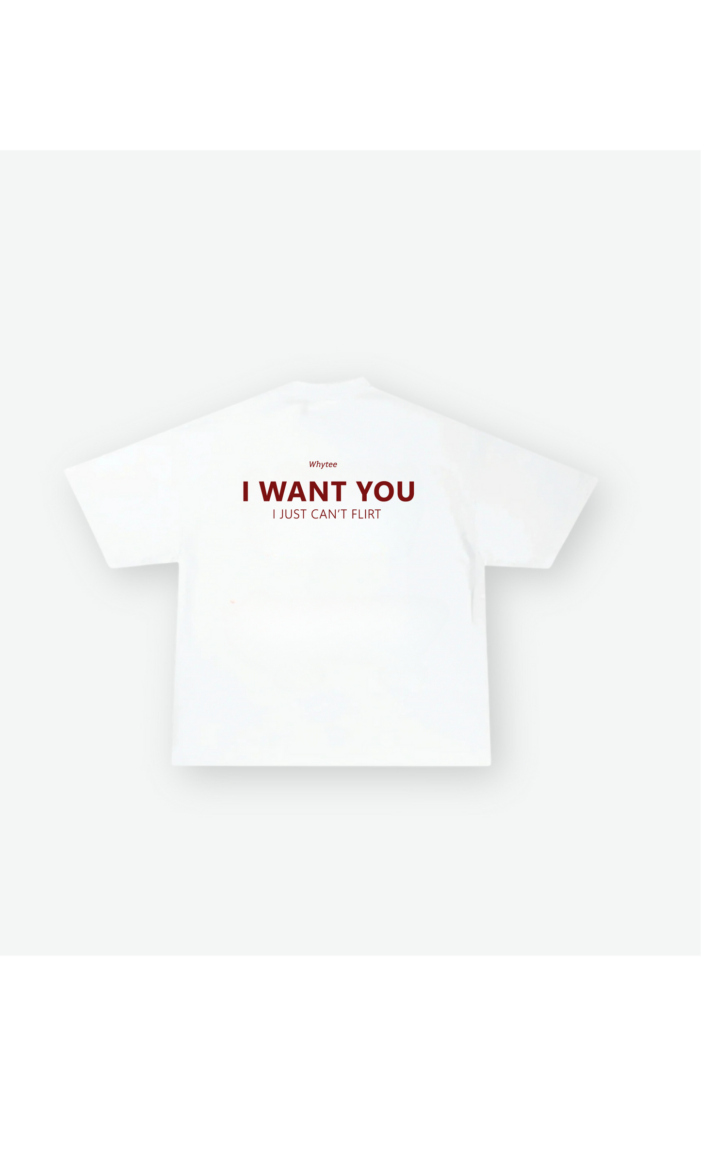 JUST CAN'T FLIRT Tee