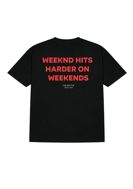 Weeknd hits Harder tee