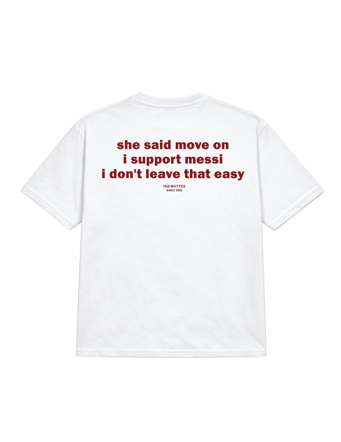 Move on & Messi tee