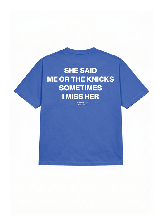 The knicks or her tee