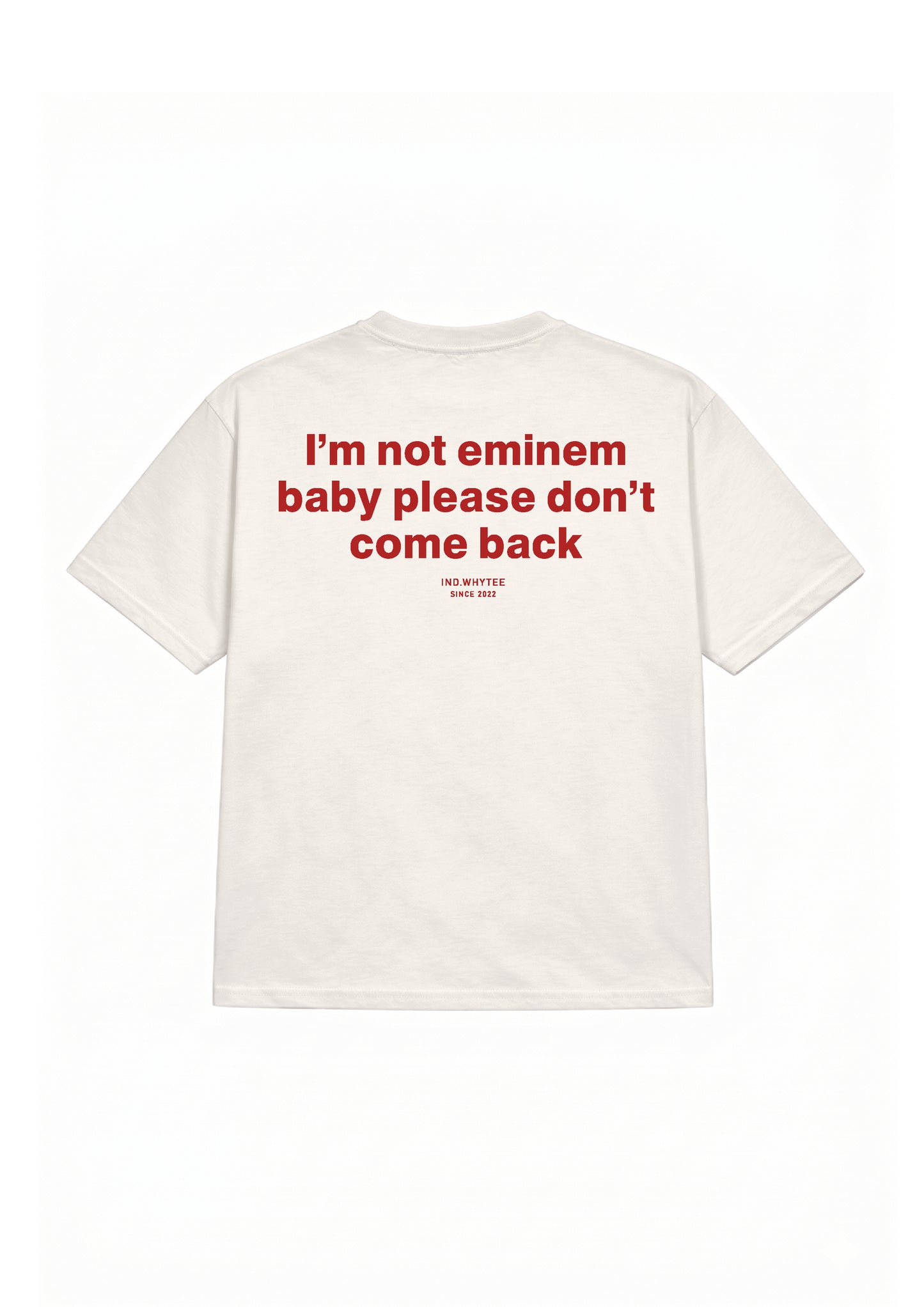 I'm Not Eminem tee