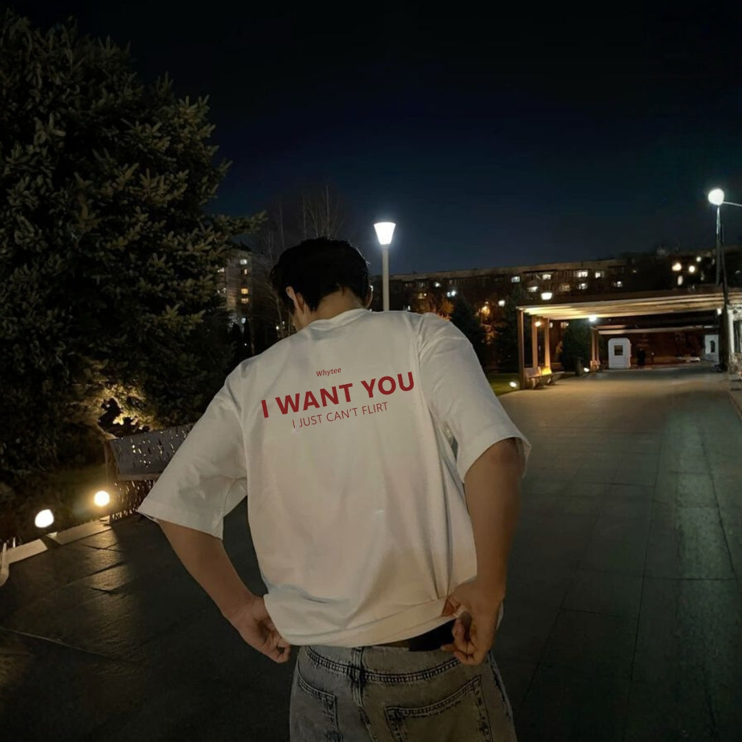 JUST CAN'T FLIRT Tee